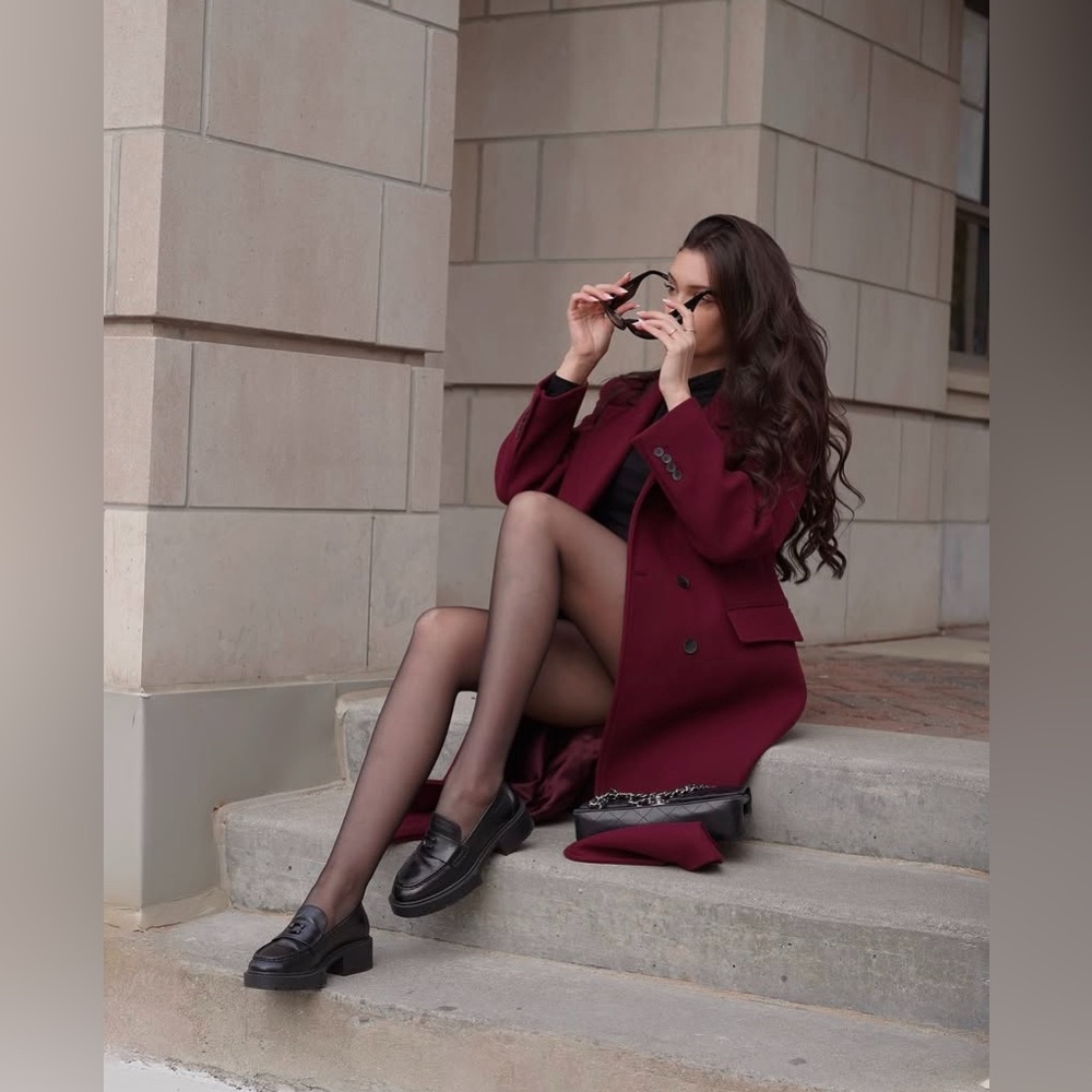 MANTECO WOOL BLEND COAT ZW COLLECTION ❤️